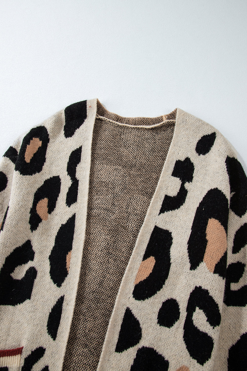 Leopard Print Midi Cardigan