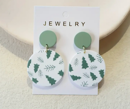 Christmas Tree Earrings