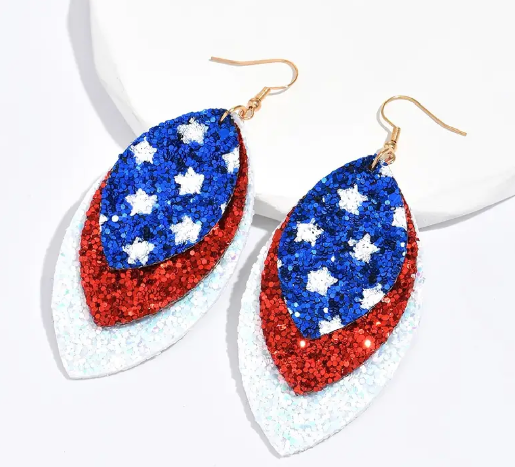 America Sparkle Earrings