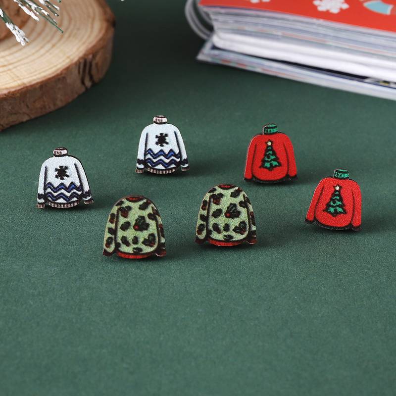 Christmas Sweater Studs