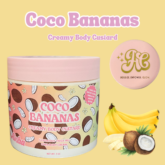 Aloha Creamy Body Custard - Coco Bananas