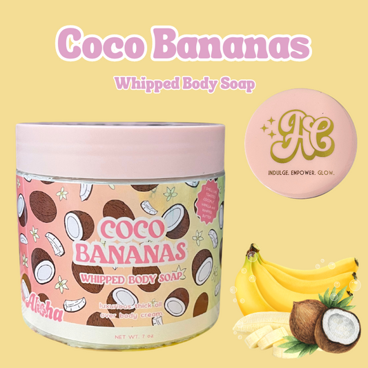 Aloha Whipped Body Soap - Coco Bananas