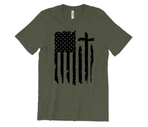 Faith Flag Graphic Tee