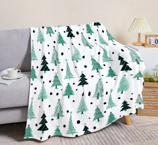 Modern Tree Cozy Throw